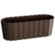 Балконний ящик Prosperplast Boardee Case, 4,9 л, коричневий, 25180-222, фото 1 Балконний ящик Prosperplast Boardee Case, 4,9 л, коричневий, 25180-222 купити недорого в Україні, фото 1