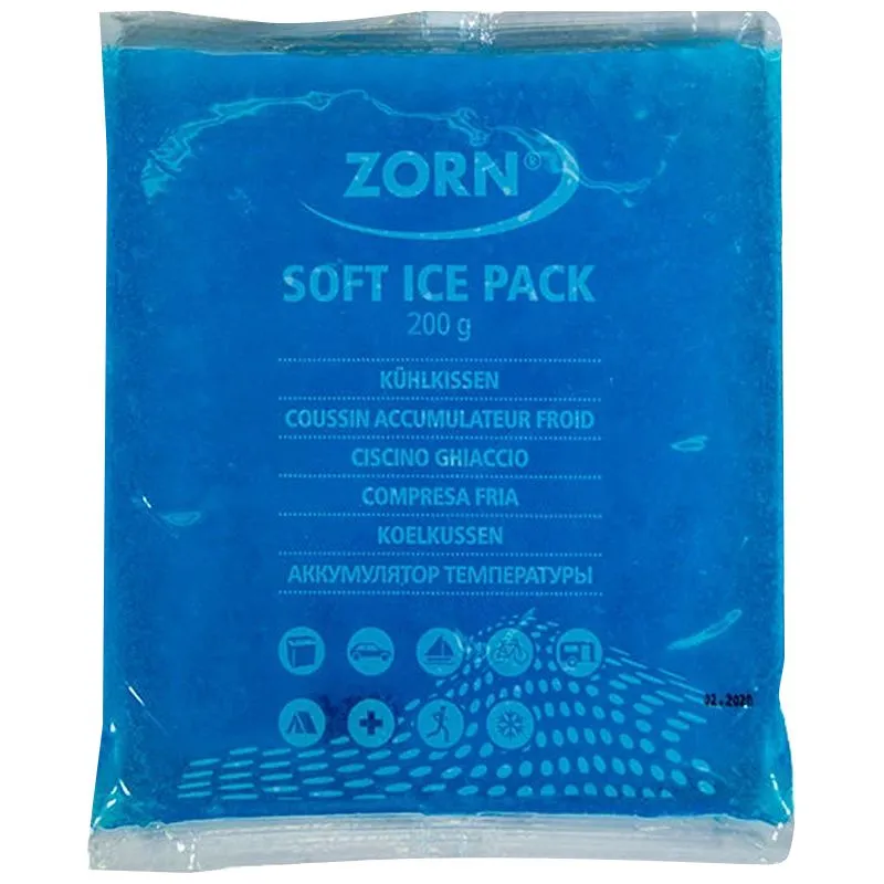 Аккумулятор холода Zorn Soft Ice, 200 г, 790200 купить недорого в Украине, фото 1