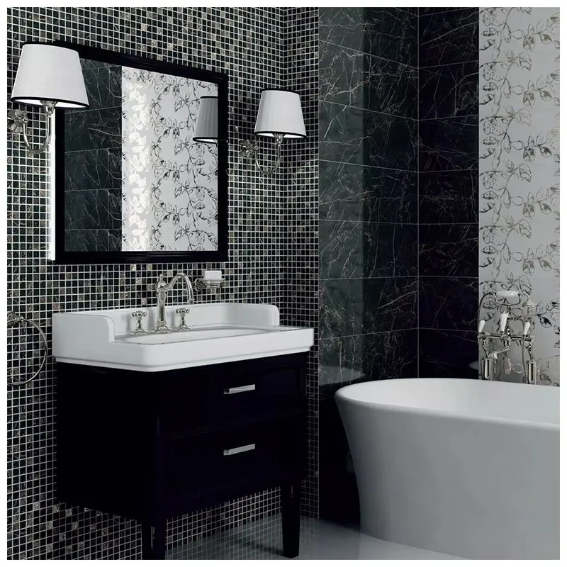 Декор Kerama Marazzi Астория, 250х750 мм, черный, MM12111 купить недорого в Украине, фото 1