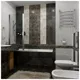 Декор Kerama Marazzi Асторія Птахи, 250х750 мм, чорний, SST\A01\12000R купити недорого в Україні, фото 2