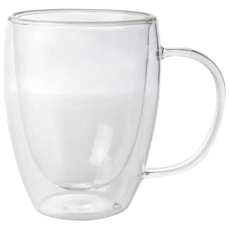 Чашка з подвійною стінкою конус S&T Kronos, 320 мл, 201-3 купити недорого в Україні, фото 1