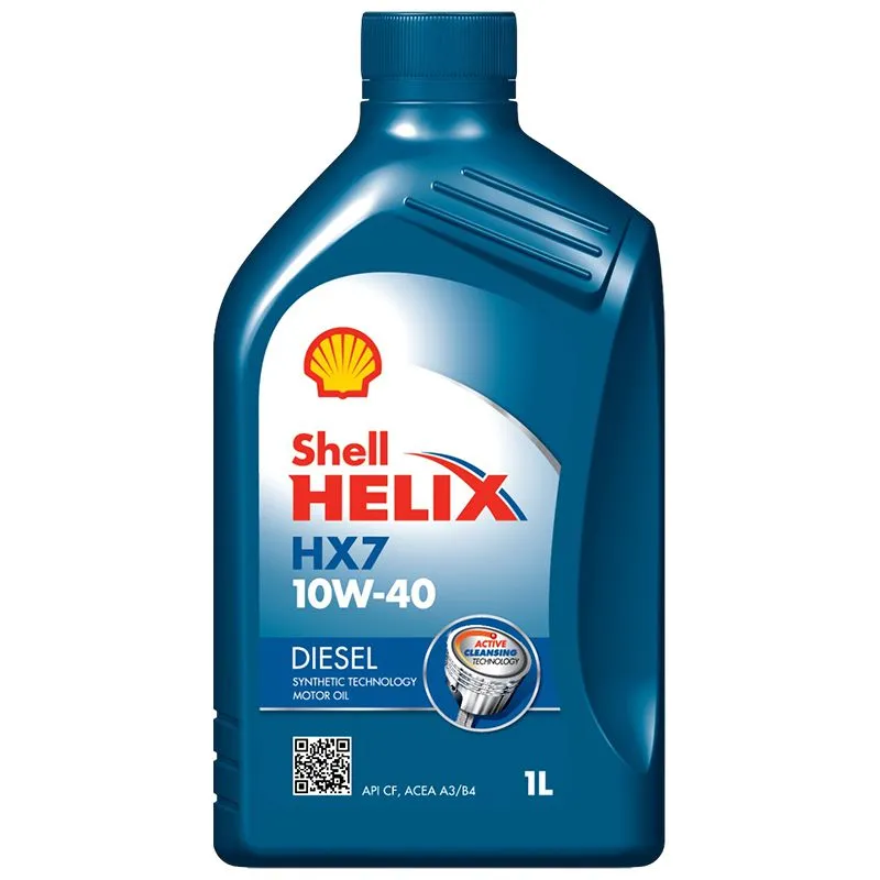 Масло моторное Shell Helix D HX7 10W-40, 1 л, ТОВ-У001626 купить недорого в Украине, фото 1
