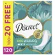 Прокладки щоденні Discreet Deo Waterlily Multiform, 120 шт купити недорого в Україні, фото 2