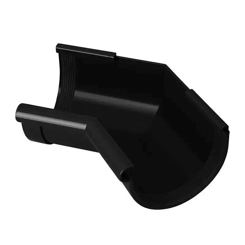 Кут ринви внутрішній RainWay, 135°, 130 мм, чорний, 10.130.12.008.RW купити недорого в Україні, фото 1