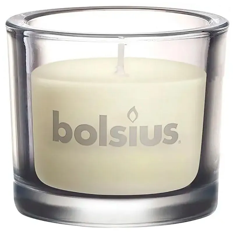 Свічка Bolsius, 8х9,2 см, кремовий, 880305 купити недорого в Україні, фото 1