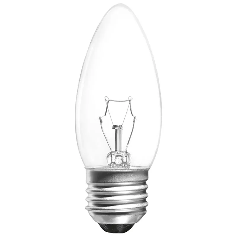 Лампа розжарювання Electrum, свічка, 60 Вт, E27, A-IC-0019 купити недорого в Україні, фото 1