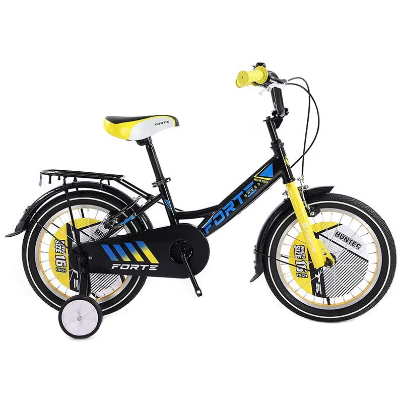 Велосипед Forte Hunter, колеса 16", чорно-жовтий, 121165 купити недорого в Україні, фото 1