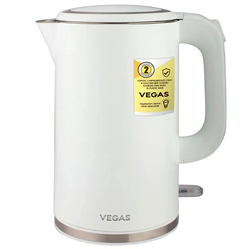 Чайник електричний Vegas VEK-2088W купити недорого в Україні, фото 1