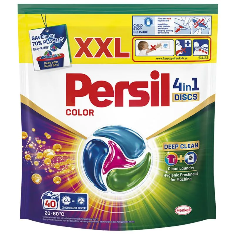 Капсулы для стирки Persil Color 4-in-1 discs купить недорого в Украине, фото 1