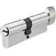 Цилиндр Linde A6P40/40Т, 80 мм, ключ/вороток, СР полированный хром купить недорого в Украине, фото 1