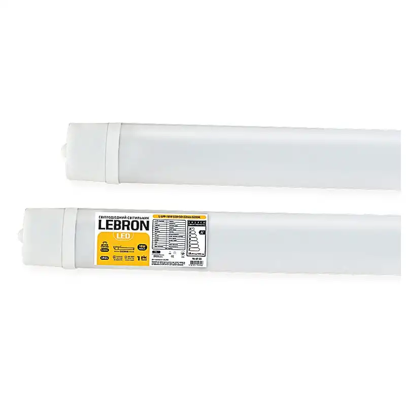 Світильник LED Lebron L-LPP, 18W, 6200K, IP65, 16-47-22 купити недорого в Україні, фото 1