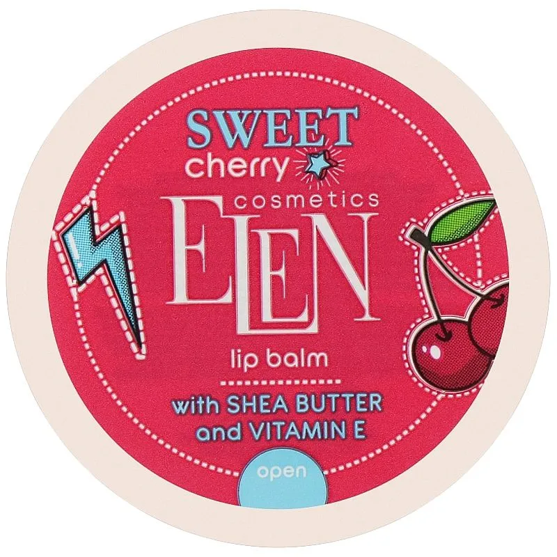Бальзам для губ Elen Cosmetics Sweet Cherry, 9 г купити недорого в Україні, фото 1