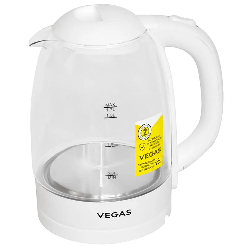 Чайник электрический Vegas VEK-0038W купить недорого в Украине, фото 1