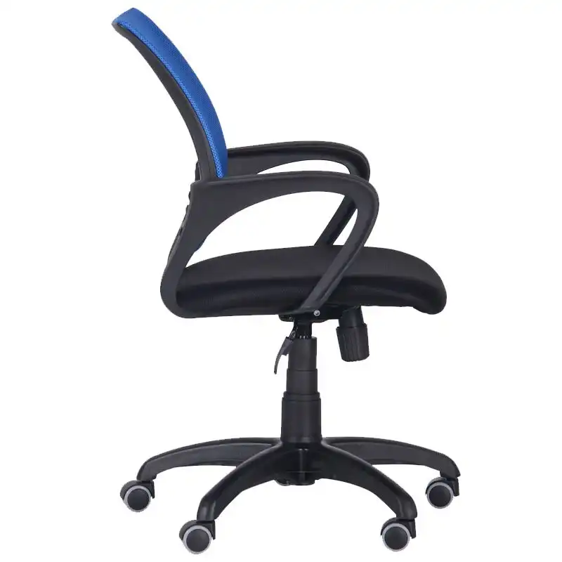 Крісло офісне AMF сітка чорна/спинка, сітка синя купити недорого в Україні, фото 2