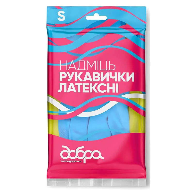 Перчатки Добрая хозяйка Сверхпрочные, размер S купить недорого в Украине, фото 1