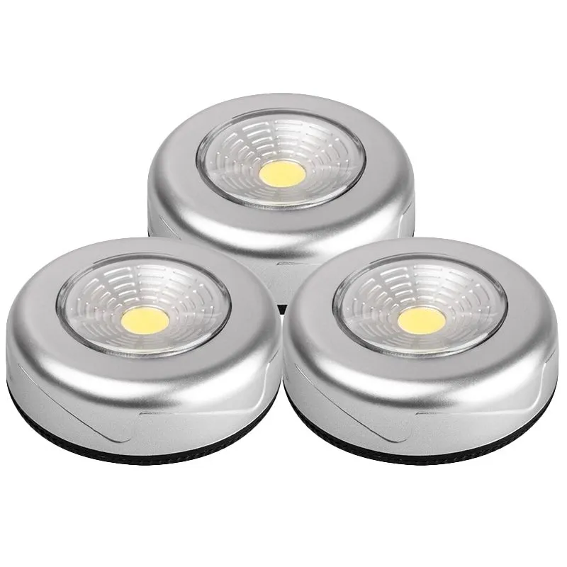 Світильники світлодіодні Jazzway, 1 Вт, 6500 К, 3 шт, сріблястий купити недорого в Україні, фото 1