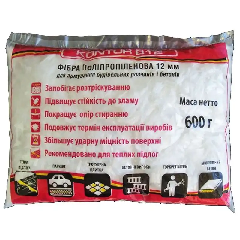 Фиброволокно Kontur-B-12, 600 г купить недорого в Украине, фото 1