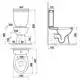 Унитаз-компакт Creavit Sedef Geberit, 3/6 л, сидение Gokcebey Duroplast, SD318-11CB00E-0000, фото 4 Унитаз-компакт Creavit Sedef Geberit, 3/6 л, сидение Gokcebey Duroplast, SD318-11CB00E-0000 купить недорого в Украине, фото 4