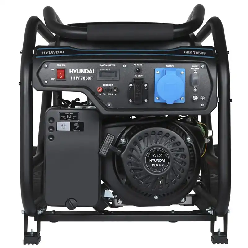 Генератор бензиновий Hyundai HHY 7050F, 5 / 5,5 кВт купити недорого в Україні, фото 2