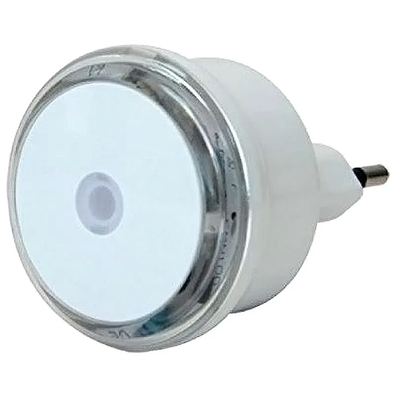 Нічник Electraline LED з датчиком світла/темряви, білий, 58307 купити недорого в Україні, фото 1