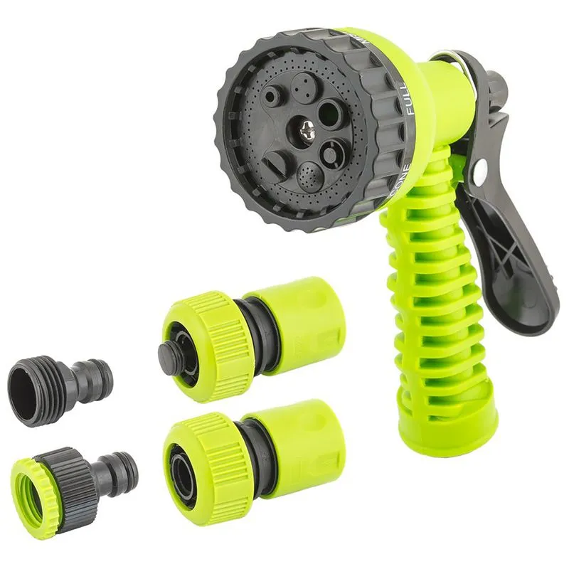Набор для полива Master Tool Dew Line, 4 шт, пистолет, адаптер, 2 коннектора, 92-9341 купить недорого в Украине, фото 1