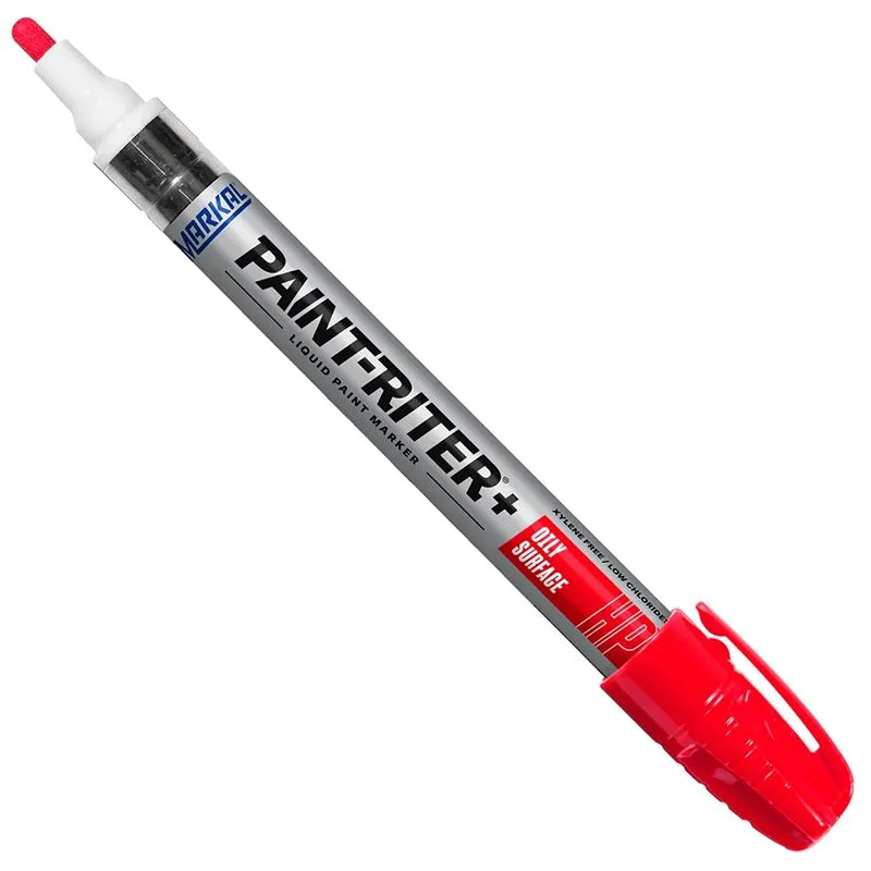 Маркер Markal Paint-Riter + Oily Surface HP, червоний, 96962 купити недорого в Україні, фото 1