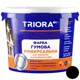 Фарба гумова універсальна Triora, 6 кг, 247, RAL 9004 чорний, фото 1 Фарба гумова універсальна Triora, 6 кг, 247, RAL 9004 чорний купити недорого в Україні, фото 1