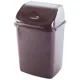 Відро для сміття Алеана, 10 л, темно-коричневий купити недорого в Україні, фото 1