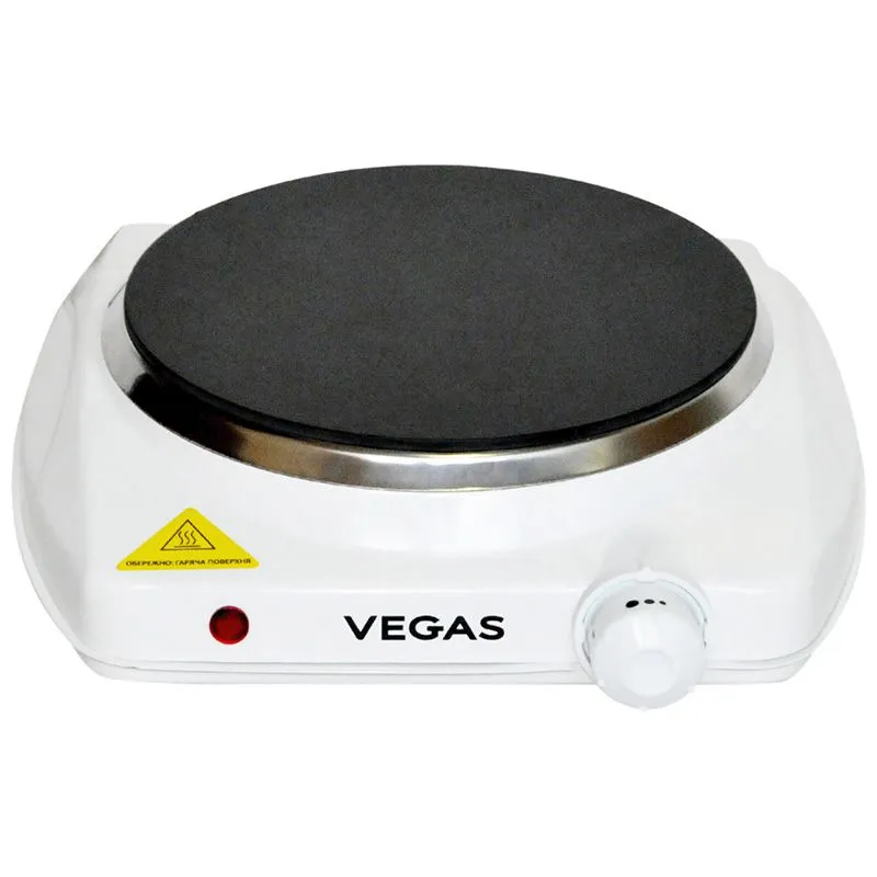 Плита електрична настільна Vegas VEC-1100W купити недорого в Україні, фото 1
