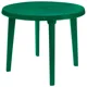 Стіл круглий Алеана, 73х90 см, зелений купити недорого в Україні, фото 1