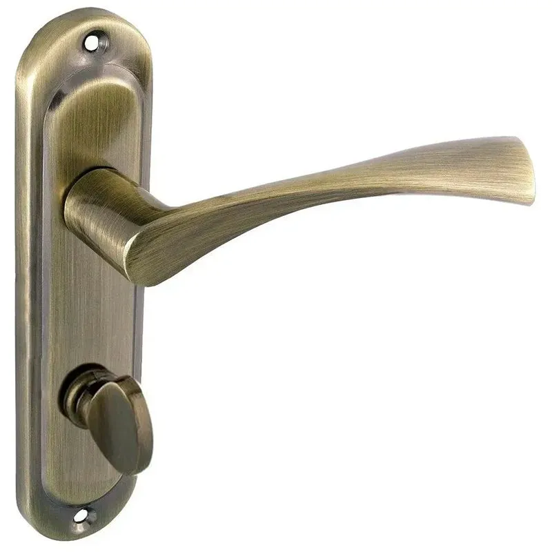 Комплект врізний з WC-фіксатором Vortex A-62-012-WC-L-AB, 62 мм, стара бронза купити недорого в Україні, фото 1