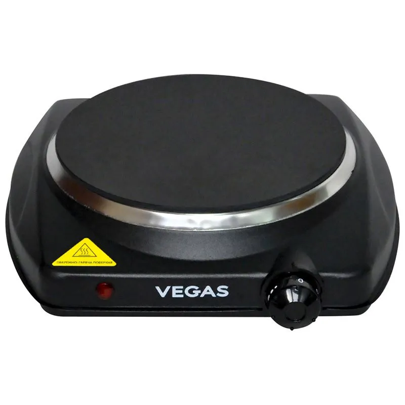 Плита електрична настільна Vegas VEC-1300B купити недорого в Україні, фото 1