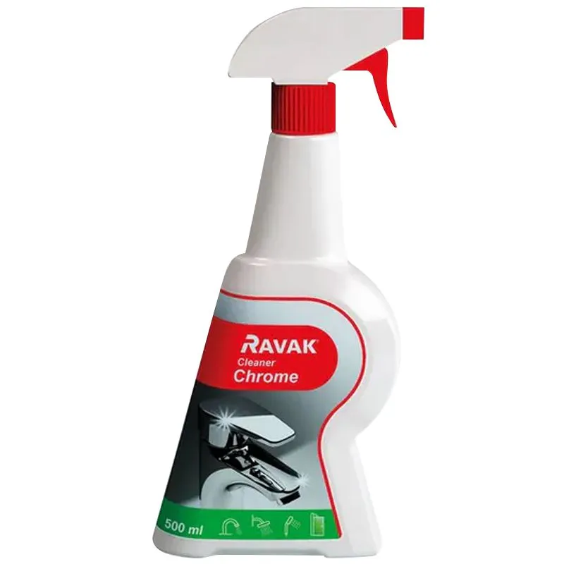 Засіб чистячий для змішувачів Ravak Cleaner, 0,5 л, X01106 купити недорого в Україні, фото 1