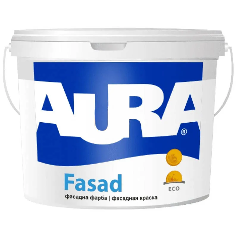 Краска фасадная дисперсионная Aura Fasad, 1,4 кг купить недорого в Украине, фото 1