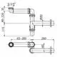 Сифон для мийки AlcaPlast, d40, з гайкою 5/4", A434, фото 2 Сифон для мийки AlcaPlast, d40, з гайкою 5/4", A434 купити недорого в Україні, фото 2