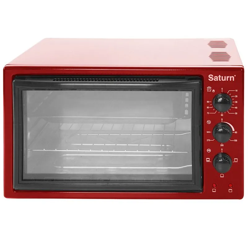 Піч електрична Saturn ST-EC3803 Red, фото 75885 Піч електрична Saturn ST-EC3803 Red купити недорого в Україні, фото 75885