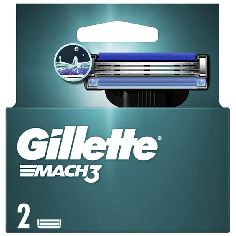 Змінні касети Gillette Mach3, 2 шт. купити недорого в Україні, фото 2