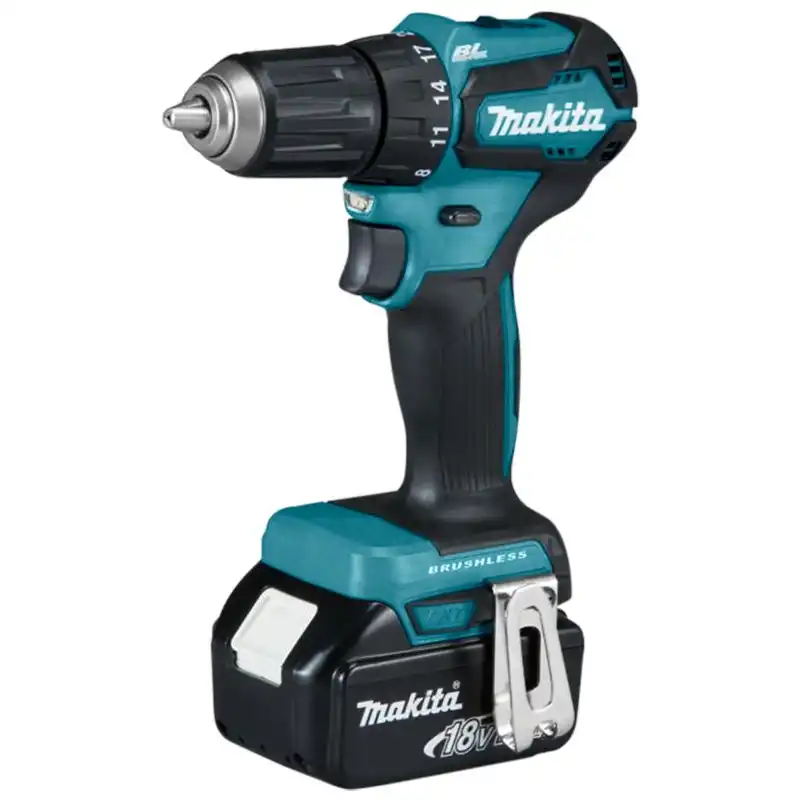 Дриль-шуруповерт акумуляторний Makita LXT 18В, 3 Ah x 2 шт., DDF483RFE купити недорого в Україні, фото 1