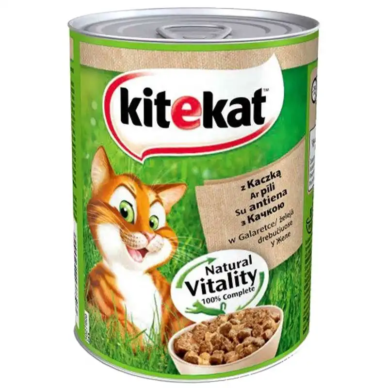 Корм для котів Kitekat Качка, 400 г, 9025 купити недорого в Україні, фото 1