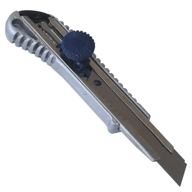 Нож с оборотным фиксатором Свитязь, металлический корпус, 18 мм, 81965 купить недорого в Украине, фото 1