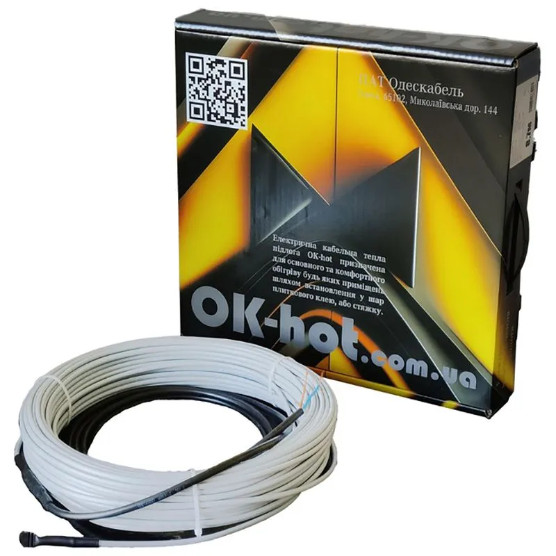 Нагрівальний кабель OK-hot 17, 838 Вт, 50 м, 55015694 купити недорого в Україні, фото 1