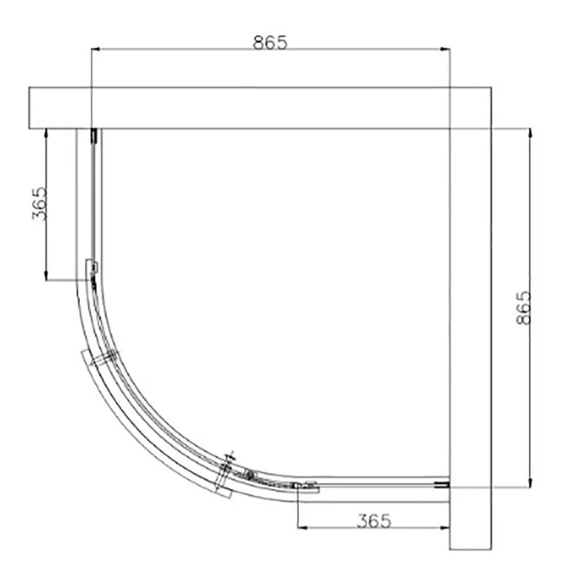 Душова кабіна Armaform Puenta Wind, 90x90x200 см, 110-06610 купити недорого в Україні, фото 2