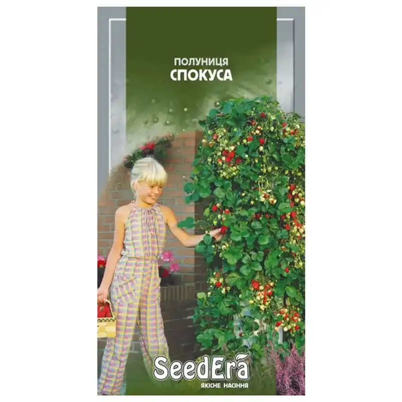 Насіння полуниці SeedEra Спокуса, 0,01 г купити недорого в Україні, фото 1