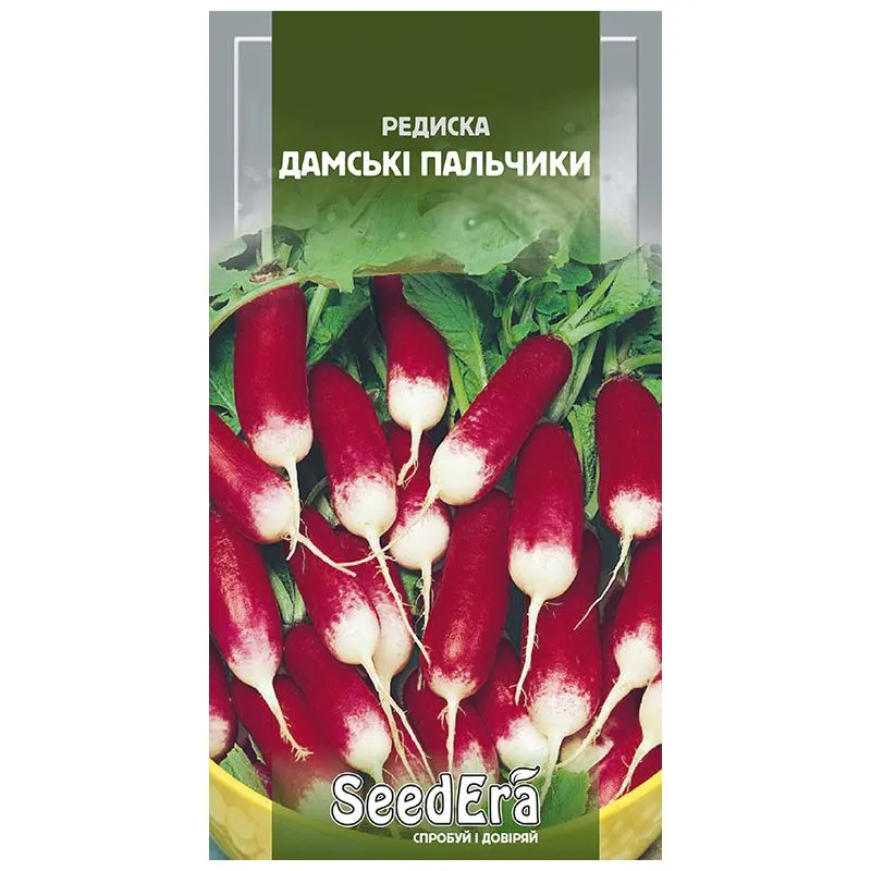 Семена редиса Seedera Дамские пальчики, 2 г купить недорого в Украине, фото 1