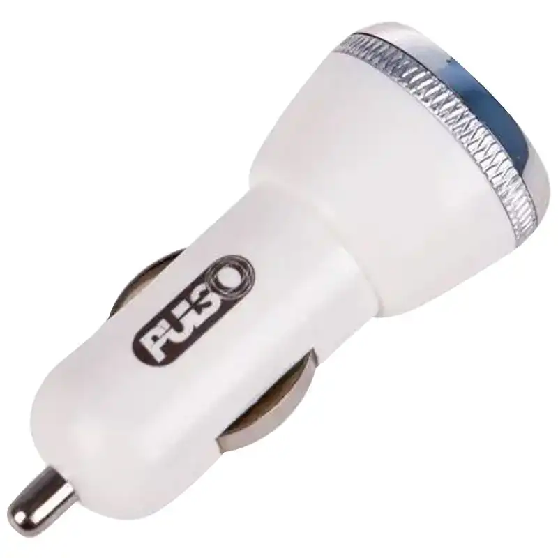 Автомобільний зарядний пристрій Pulso, 2USB, 12В/24В, C-2402W купити недорого в Україні, фото 2