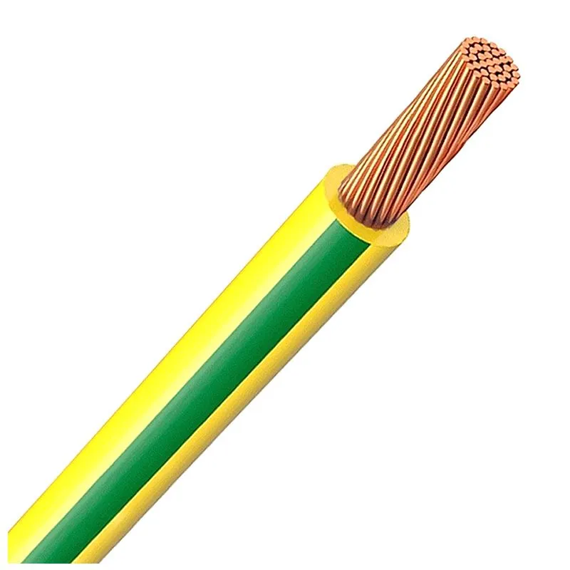 Провод Gal Kat ПВ3 нг-LS, 1 кв.мм, желто зеленый, ГК000023169 купить недорого в Украине, фото 1