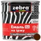 Эмаль на ржавчину с молотковым эффектом Zebra, серия Кольчуга, 2,2 кг, 88 темно-коричневый купить недорого в Украине, фото 1