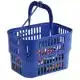Кошик із прищіпками, 50 шт, синій, 3211 купити недорого в Україні, фото 1