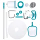 Набор по уходу Bestway AquaClean Deluxe, скиммер, штанга, насадка, 58237, фото 6 Набор по уходу Bestway AquaClean Deluxe, скиммер, штанга, насадка, 58237 купить недорого в Украине, фото 6