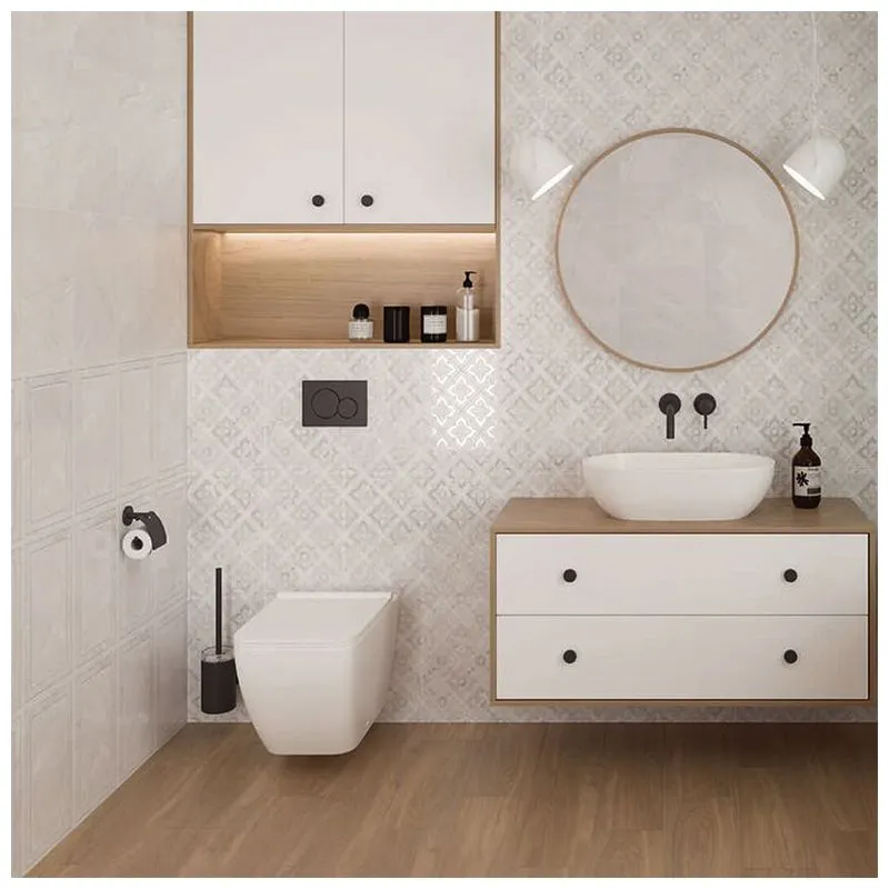 Декор Cersanit Glam Inserto Glossy, 250х400х8 мм, 487824 купить недорого в Украине, фото 1